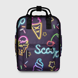 Женский рюкзак Неоновые надписи sweet scoop