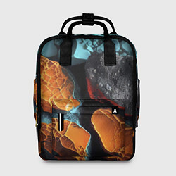Рюкзак женский Цветные камни, цвет: 3D-принт