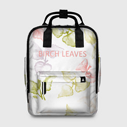 Рюкзак женский Birch leaves, цвет: 3D-принт