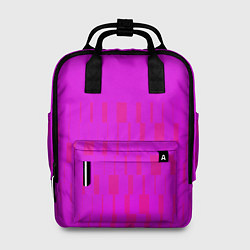 Женский рюкзак Паттерн в стиле модерн розовый яркий