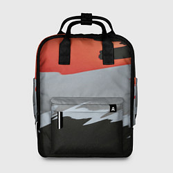 Рюкзак женский Тройной стиль цветов, цвет: 3D-принт