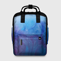 Рюкзак женский Часть красочной планеты и космос, цвет: 3D-принт