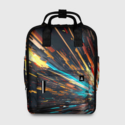 Рюкзак женский Кубический взрыв, цвет: 3D-принт