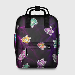 Рюкзак женский Котики и молнии, цвет: 3D-принт