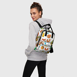 Рюкзак женский Октоберфест - цветной дудл, цвет: 3D-принт — фото 2