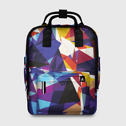 Рюкзак женский Мозаичный узор, цвет: 3D-принт