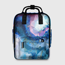 Рюкзак женский Blue mosaic, цвет: 3D-принт