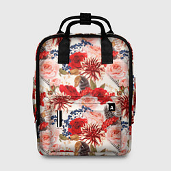 Женский рюкзак Цветочный букет Flower bouquet