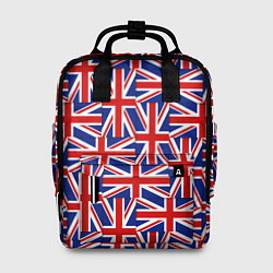 Рюкзак женский Флаги Великобритании, цвет: 3D-принт