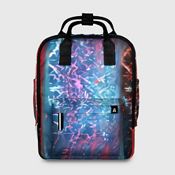 Рюкзак женский Стихии воды и лавы, цвет: 3D-принт