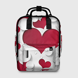 Рюкзак женский С любовью для вас, цвет: 3D-принт