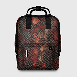 Рюкзак женский Кожа змея, цвет: 3D-принт