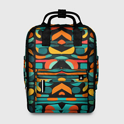 Рюкзак женский Абстрактный красочный паттерн - мода, цвет: 3D-принт