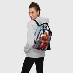 Рюкзак женский Аска Еванеглион, цвет: 3D-принт — фото 2