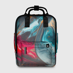 Рюкзак женский Палитра масло, цвет: 3D-принт