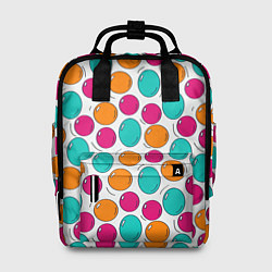 Женский рюкзак Яркие цветные пузыри