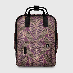 Рюкзак женский Сокол в стиле модерн - паттерн, цвет: 3D-принт