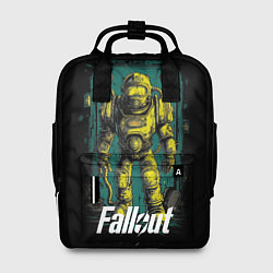Рюкзак женский Fallout poster style, цвет: 3D-принт