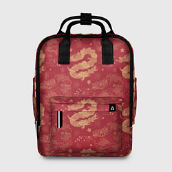 Рюкзак женский The chinese dragon pattern, цвет: 3D-принт