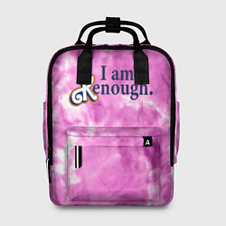 Женский рюкзак I am kenough - розовый тай-дай