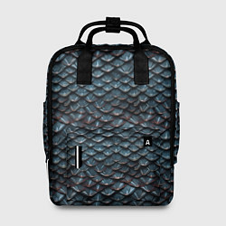 Рюкзак женский Dragon scale pattern, цвет: 3D-принт