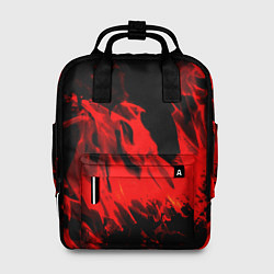 Рюкзак женский Красное пламя, цвет: 3D-принт