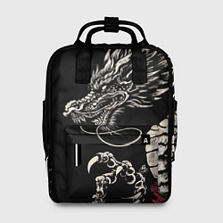 Рюкзак женский Japanese dragon - irezumi - art, цвет: 3D-принт