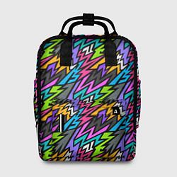 Рюкзак женский Sharp colored, цвет: 3D-принт