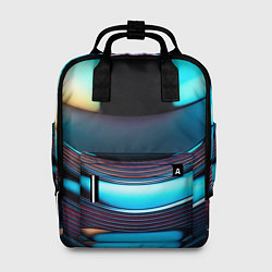 Рюкзак женский Шар с отражениями, цвет: 3D-принт