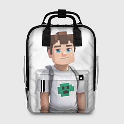 Женский рюкзак Майнкрафт Стив парень Стив