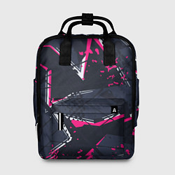 Рюкзак женский Графические зигзаги, цвет: 3D-принт