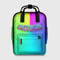 Рюкзак женский Палитра чикен ган, цвет: 3D-принт