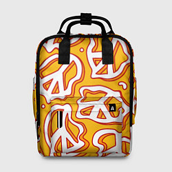 Рюкзак женский Pattern peace, цвет: 3D-принт