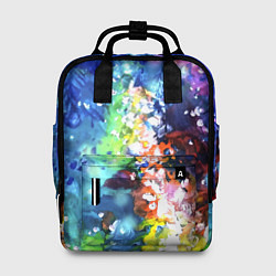 Рюкзак женский Яркий млечный путь, цвет: 3D-принт