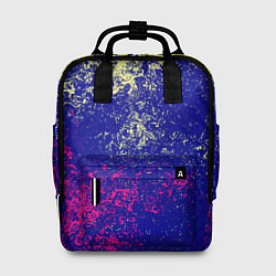 Рюкзак женский Брызги красок фильтр, цвет: 3D-принт