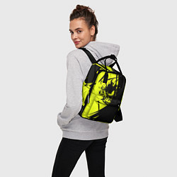 Рюкзак женский Cyberpunk 2077 тексутар, цвет: 3D-принт — фото 2