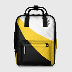 Рюкзак женский Мы русские с нами Бог малый черный кцк Николай II, цвет: 3D-принт