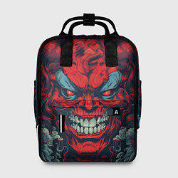 Рюкзак женский Red demon Oni, цвет: 3D-принт