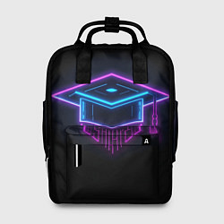 Рюкзак женский Неоновый магистр, цвет: 3D-принт