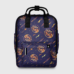 Рюкзак женский Mortal Kombat logo pattern, цвет: 3D-принт