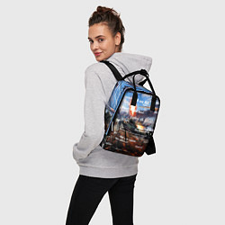 Рюкзак женский Сленг геймеров танкистов, цвет: 3D-принт — фото 2