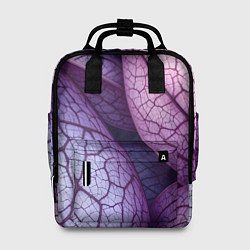 Рюкзак женский Прожилки экзотического растения, цвет: 3D-принт