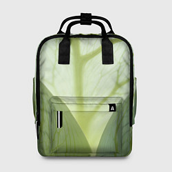 Рюкзак женский Макро съемка листа, цвет: 3D-принт