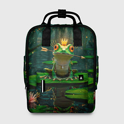Женский рюкзак Царевна лягушка русские сказки