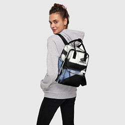 Рюкзак женский Honda логотип, цвет: 3D-принт — фото 2