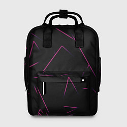 Рюкзак женский Color pink line, цвет: 3D-принт