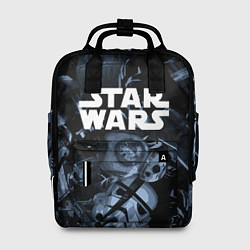 Рюкзак женский Star wars персонажи из звездных войн, цвет: 3D-принт