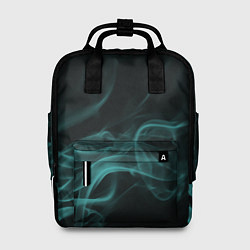 Рюкзак женский Color smoke turquoise, цвет: 3D-принт