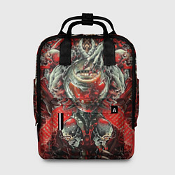 Женский рюкзак Doom постер к игре