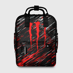 Женский рюкзак Monster energy полосы красок